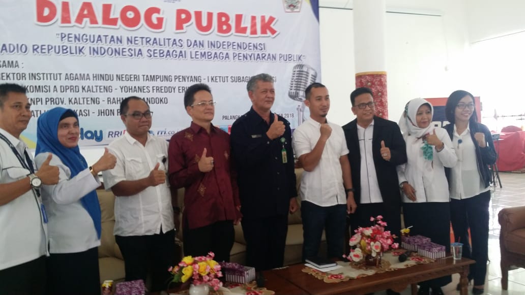 Dialog Publik IAHN TP bersama RRI Palangka Raya
