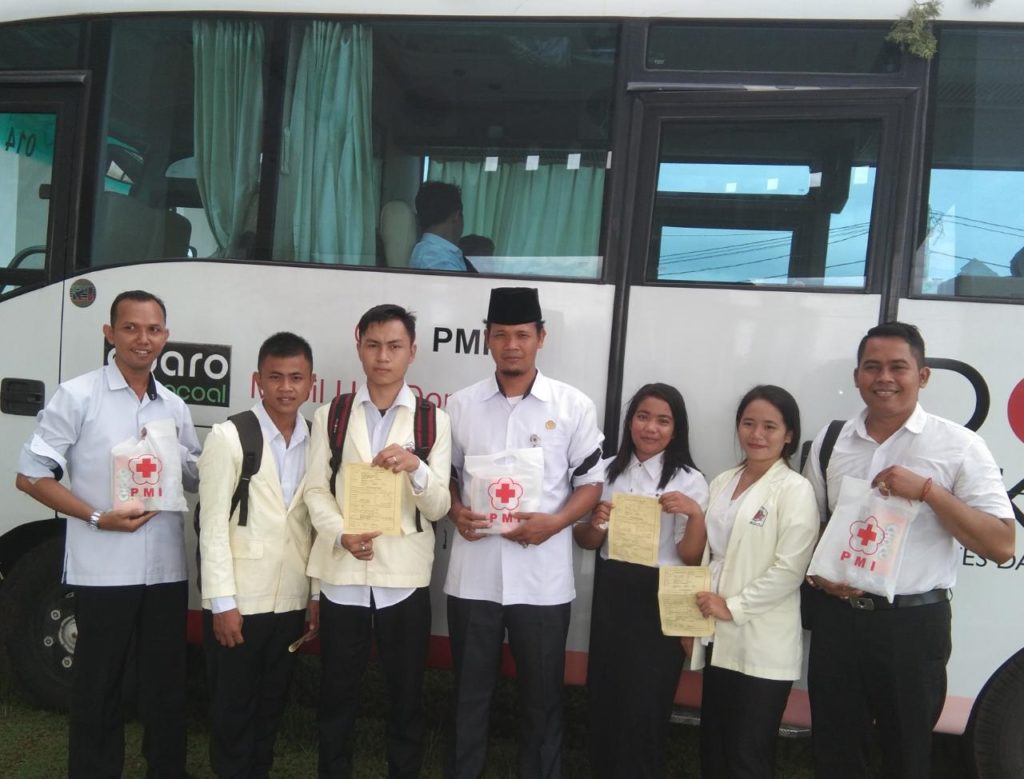 IAHN TP Palangka Raya Kumpulkan 13 Kantong Darah Dies Donor darah