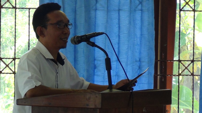 Ketua Panitia Menyampaikan Laporan