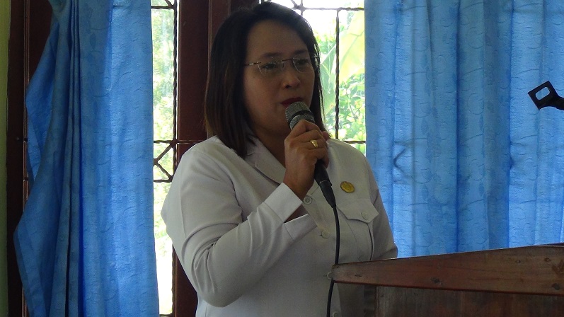 Sambutan oleh Dekan Fakultas Dharma Duta dan Brahma Widya