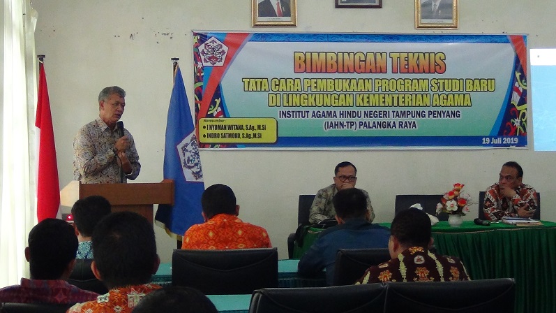 IAHN-TP Gelar Bimtek Tata Cara Pembukaan Prodi Baru