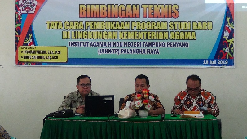 IAHN-TP Gelar Bimtek Tata Cara Pembukaan Prodi Baru