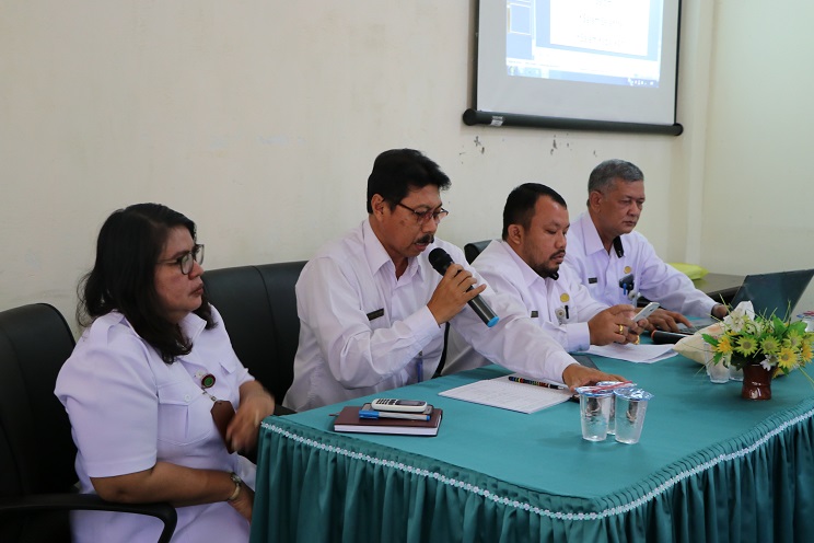 Pembinaan ASN - Kepala Biro AUAK menyampaikan kesimpulan kegiatan Pembinaan ASN