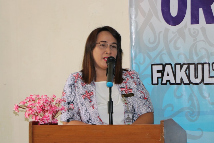 Orientasi Rethorika - Sambutan oleh Dekan Fakultas DDBW