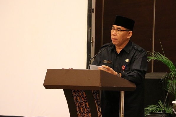 Sambutan oleh Staf Ahli Gubernur