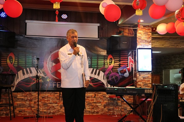 Rektor memberikan sambutan pada acara penutupan Raker Tahun 2020