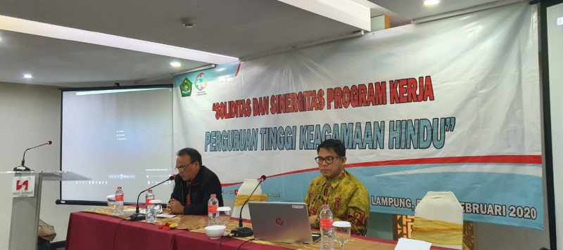 Pertemuan Ditjen Bimas Hindu dan PTKH