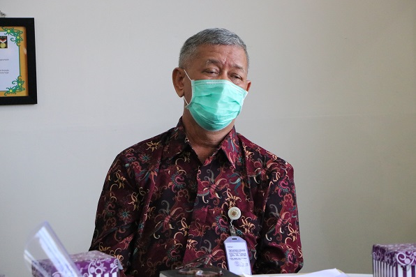 Rektor menerima audiensi dari Yayasan Hintang Kaharingan Marawei