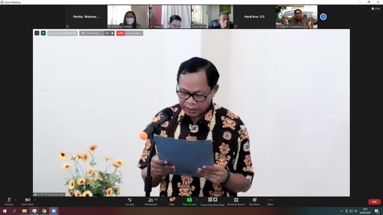 Laporan oleh Ketua Panitia