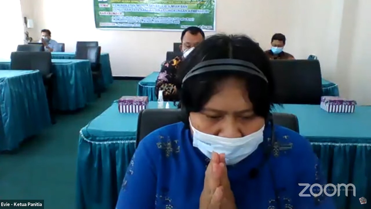 Laporan oleh Ketua Panitia Kegiatan