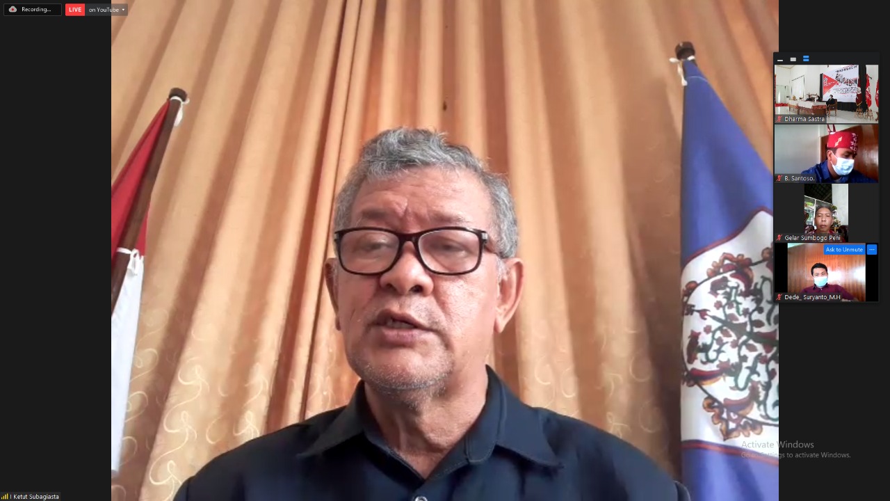 Sambutan oleh Rektor