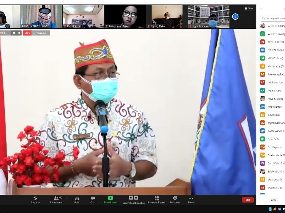 Laporan oleh Ketua Panitia