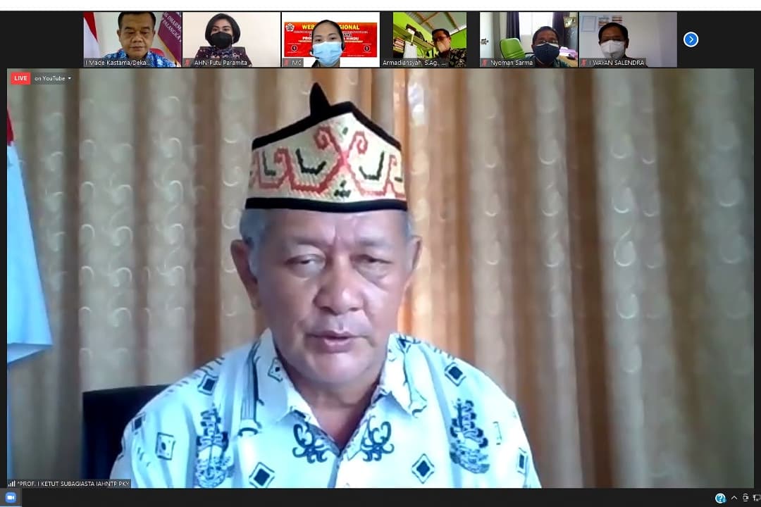 Rektor IAHN-TP sebagai Keynote Speaker