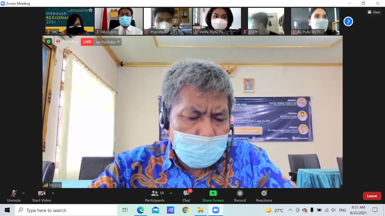 Laporan oleh Ketua Panitia