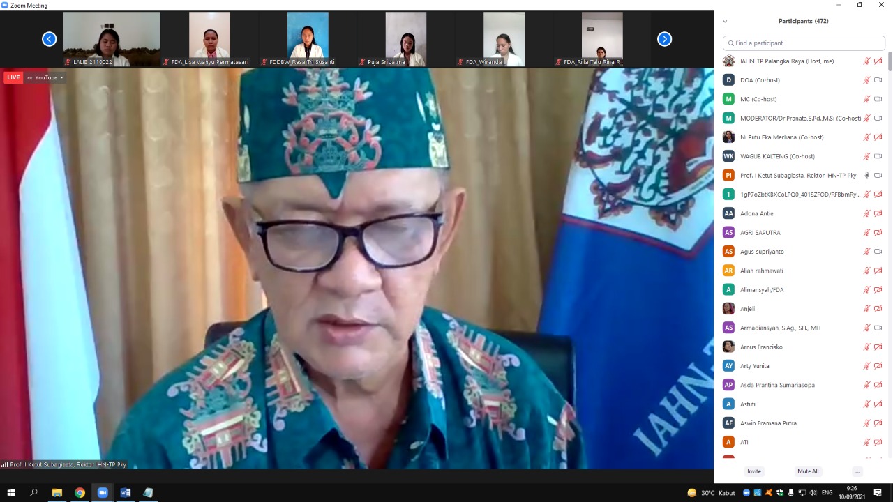 Sambutan oleh Rektor