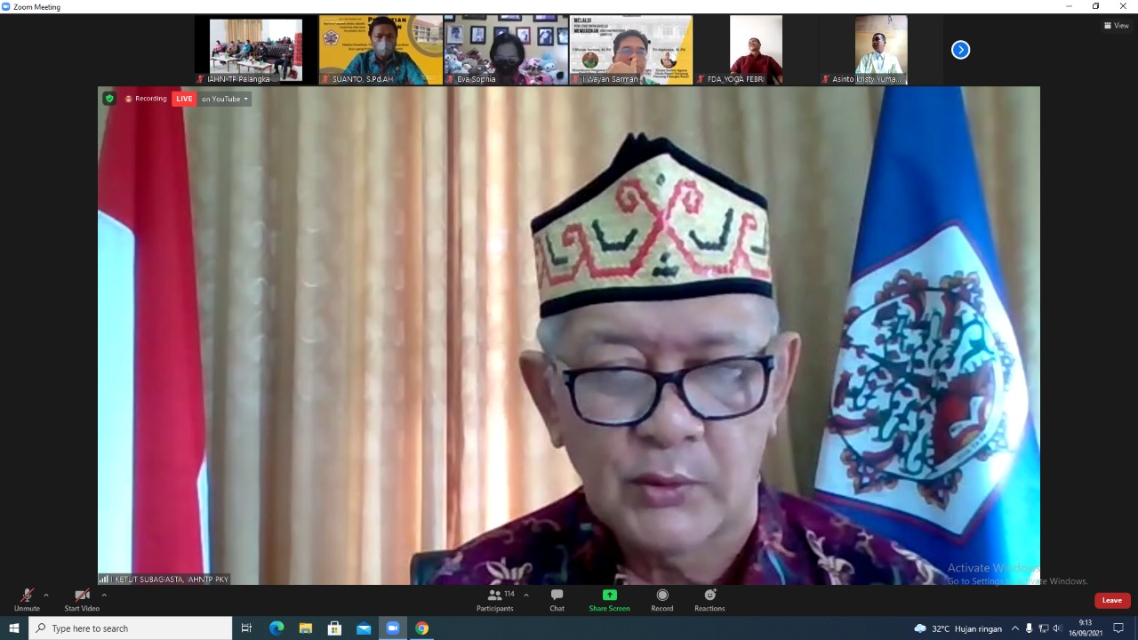 Sambutan oleh Rektor