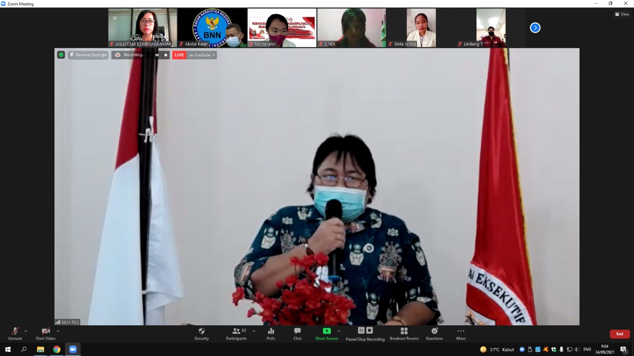 Sambutan oleh Wakil Dekan I