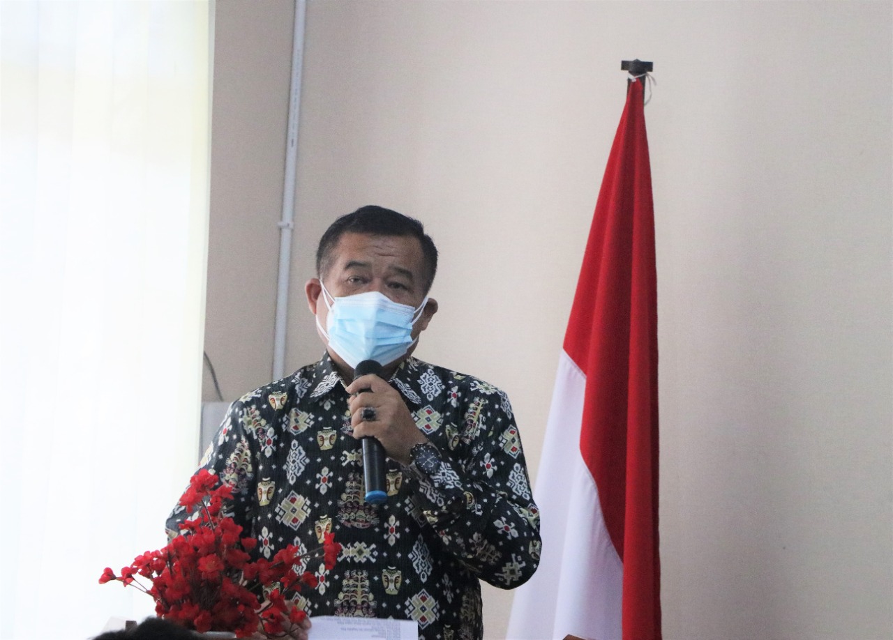 Sambutan oleh Dekan Fakultas Dharma Sastra