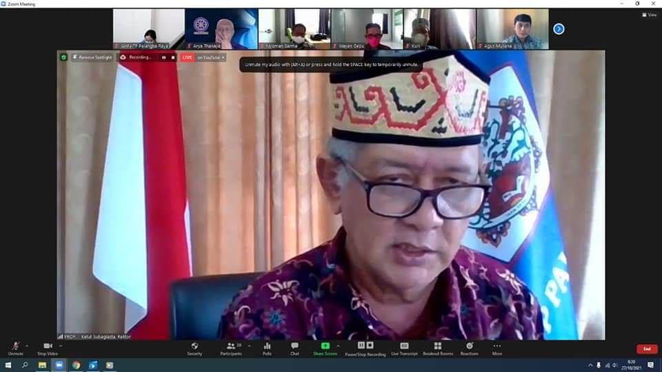 Sambutan oleh Rektor