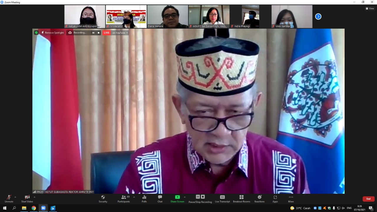 Sambutan oleh Rektor