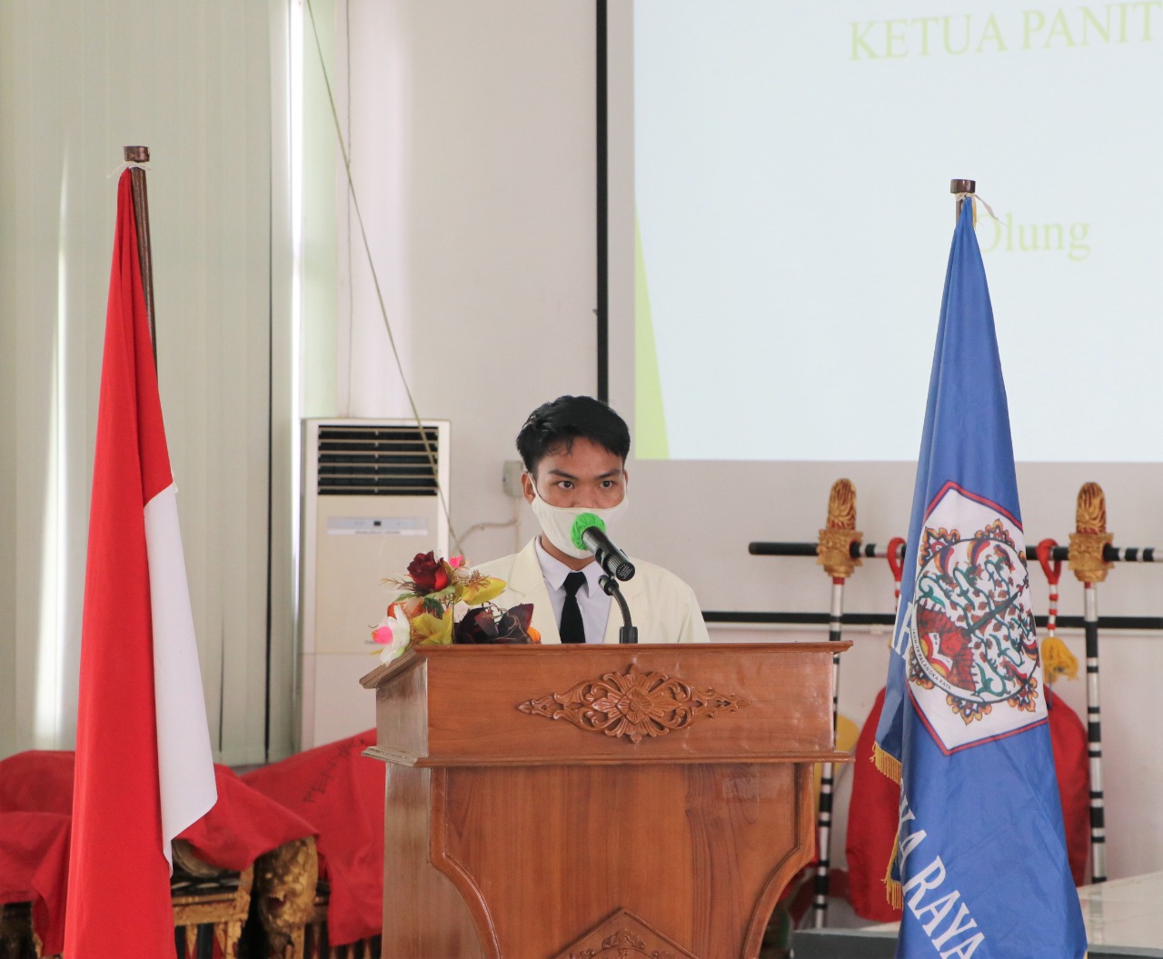 Olung selaku Ketua Panitia Kegiatan