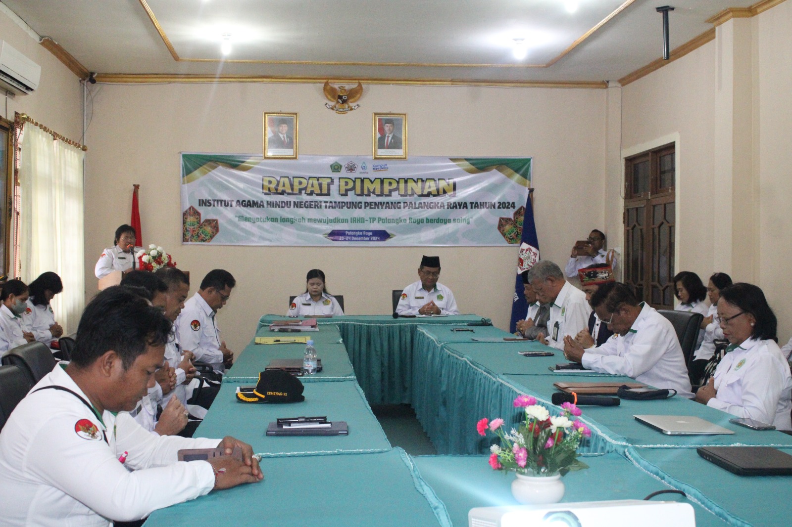 Pelaksanaan Rapim IAHN-TP, Senin, 23 Desember 2024