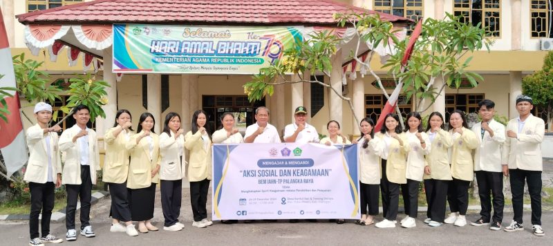 BEM IAHN-TP Gelar Aksi Sosial dan Keagamaan untuk Masyarakat
