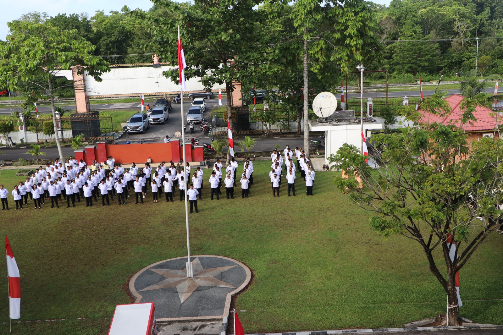 Pelaksanaan Upacara HAB ke-79 IAHN-TP Palangka Raya, Senin, 3 Januari 2025