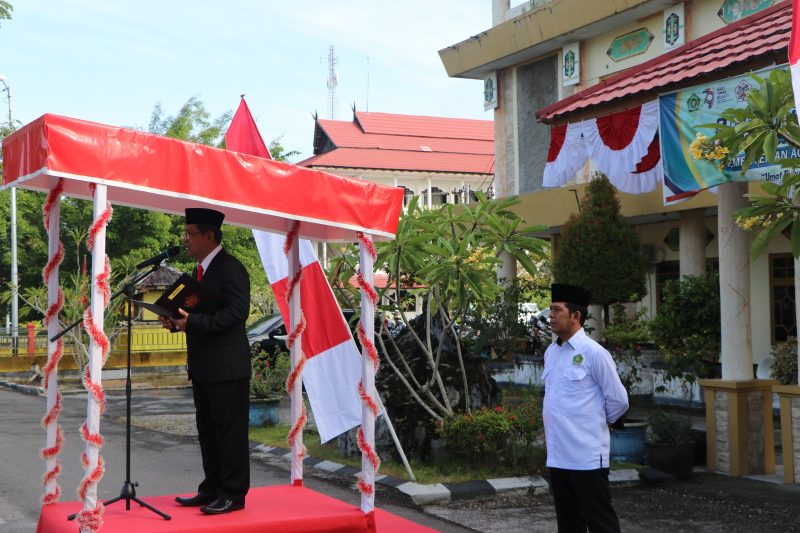 Petugas Upacara HAB ke-79 IAHN-TP Palangka Raya, Senin, 3 Januari 2025