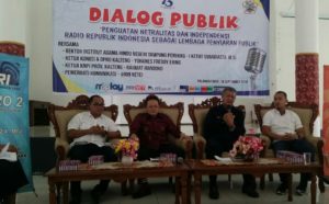 Dialog Publik IAHN TP bersama RRI Palangka Raya