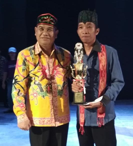 Mahasiswa IAHN-TP Palangka Raya raih Juara I Karnaval Budaya