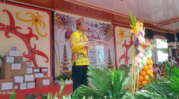 Sambutan oleh Rektor pada Perayaan Dharma Santi Nyepi Saka 1946 Kabupaten Barito Selatan