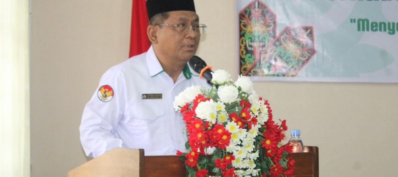 Rektor Menyampaikan Sambutan, Rapim IAHN-TP, Senin, 23 Desember 2024