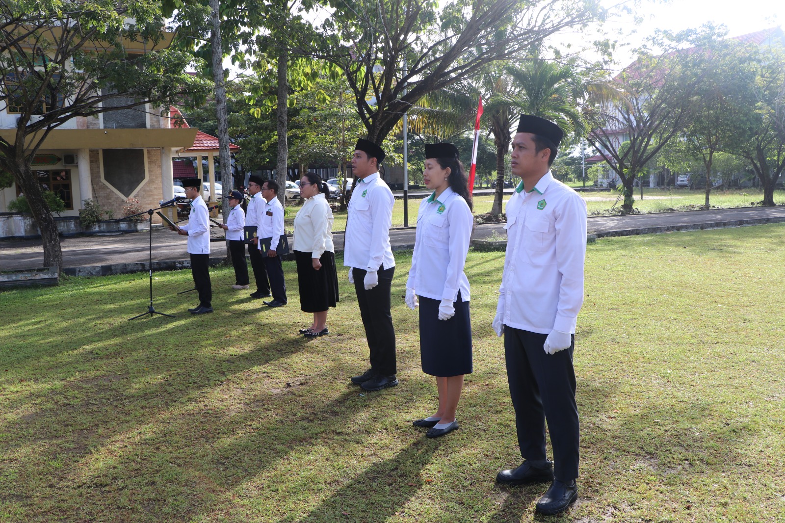 Petugas Upacara HAB ke-79 IAHN-TP Palangka Raya, Senin, 3 Januari 2025