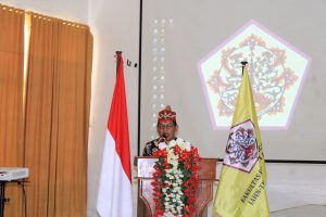 Sambutan oleh Dekan Fakultas Dharma Acarya